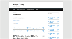 Desktop Screenshot of martyncurrey.com