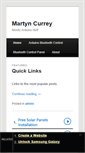Mobile Screenshot of martyncurrey.com