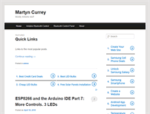 Tablet Screenshot of martyncurrey.com